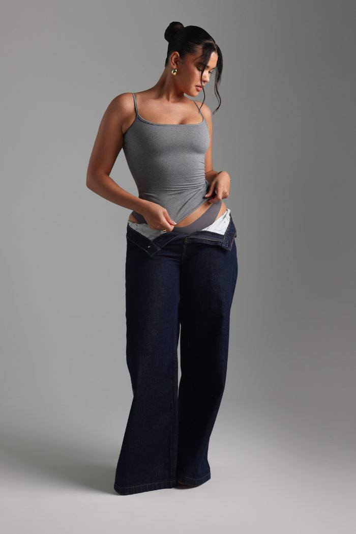 Prime Cami Tank Top - Dark Stone Gray