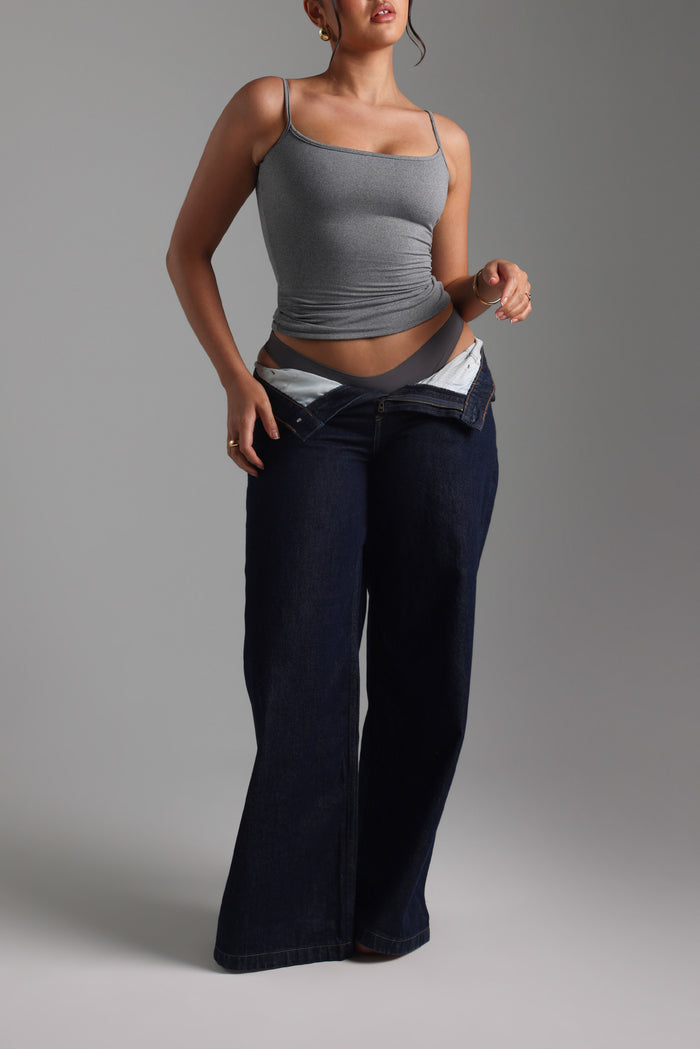 Prime Cami Tank Top - Dark Stone Gray