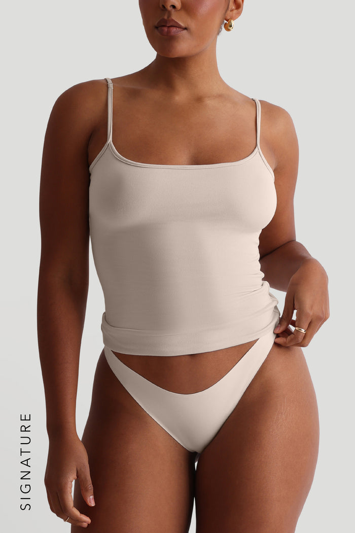 Prime Cami Tank Top- Buttercream