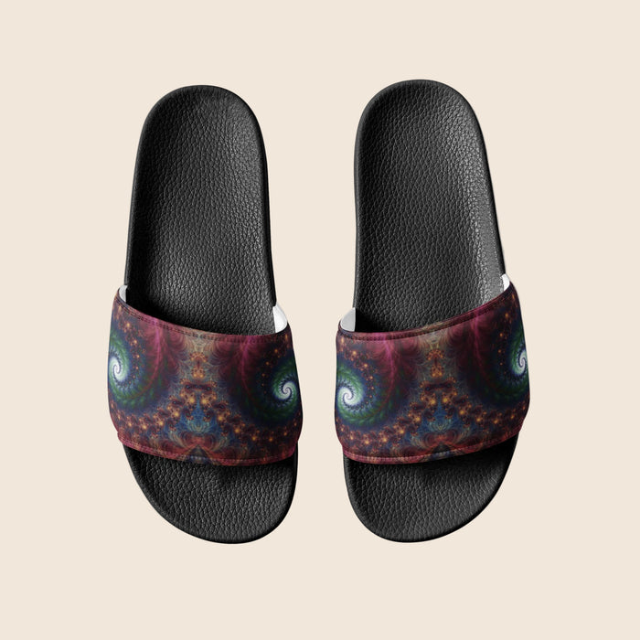 Psychedelic Fractels Women's slides