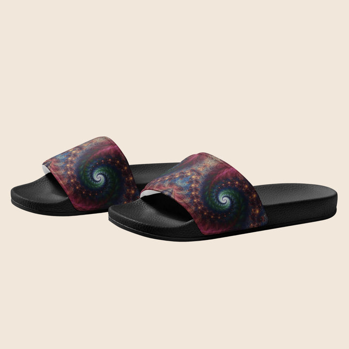 Psychedelic Fractels Women's slides