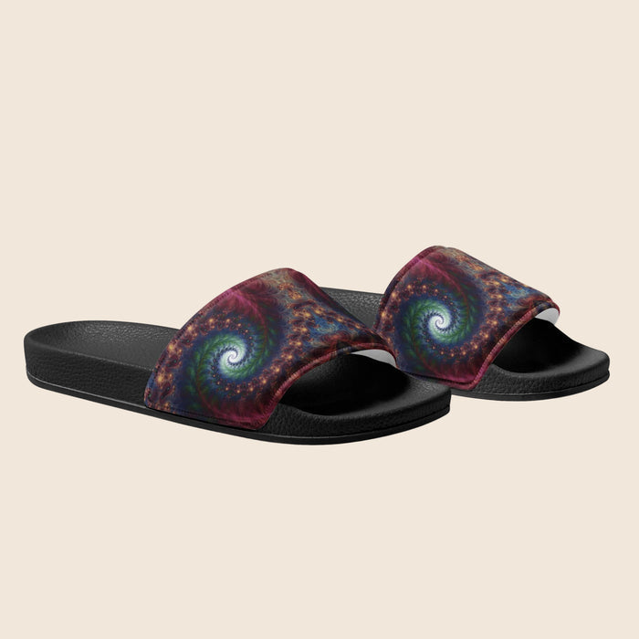 Psychedelic Fractels Women's slides