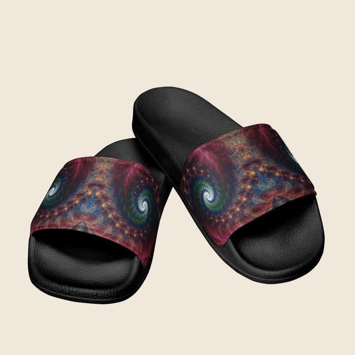 Psychedelic Fractels Women's slides