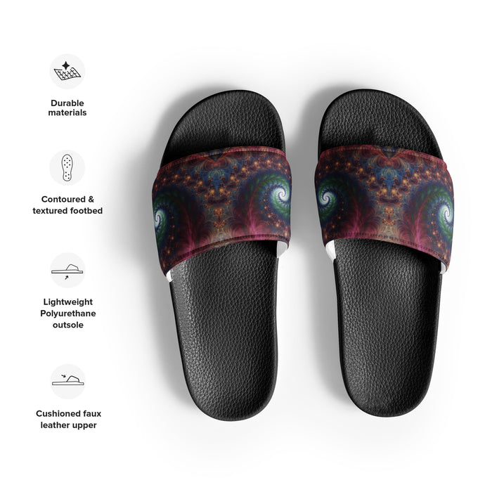 Psychedelic Fractels Women's slides