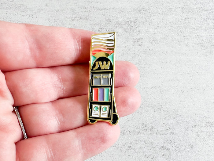 Public Witnessing - Cart Enamel Pins