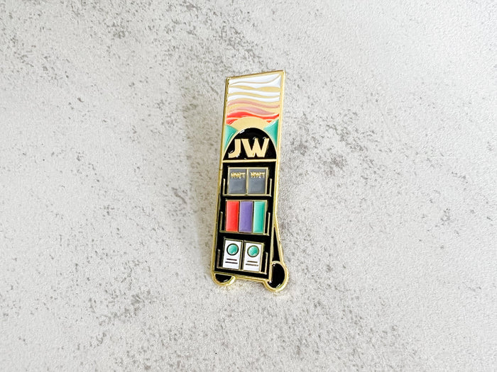 Public Witnessing - Cart Enamel Pins