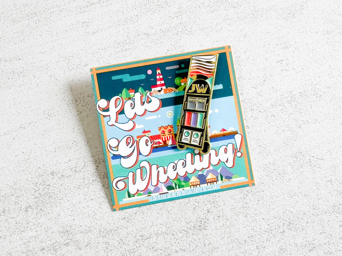 Public Witnessing - Cart Enamel Pins