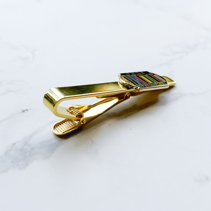 Pure Worship Tie Clip Gold - Theocratic Library