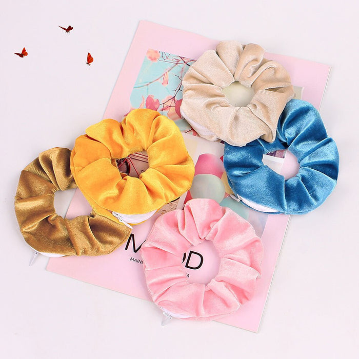 Purse Hair Scrunchies (3x Pieces)