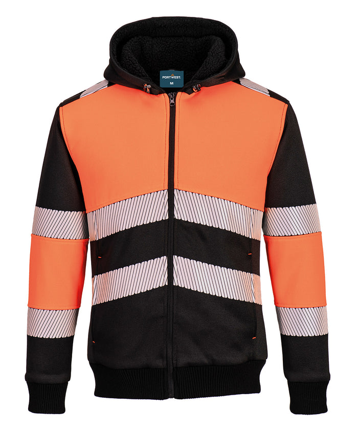 PW377 Pw3 Hi-Vis Class 1 Winter Hoodie (Pw377)