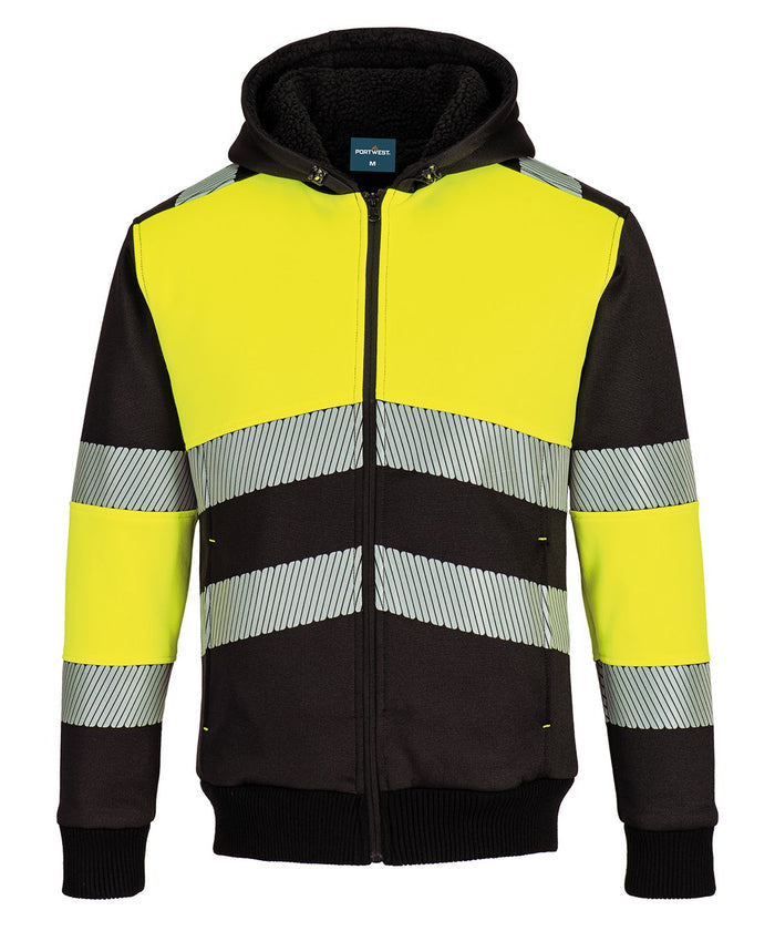 PW377 Pw3 Hi-Vis Class 1 Winter Hoodie (Pw377)