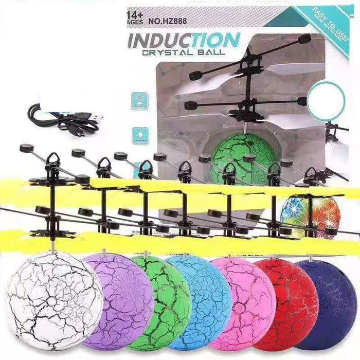 RC Flying LED Ball Helicopter Drone