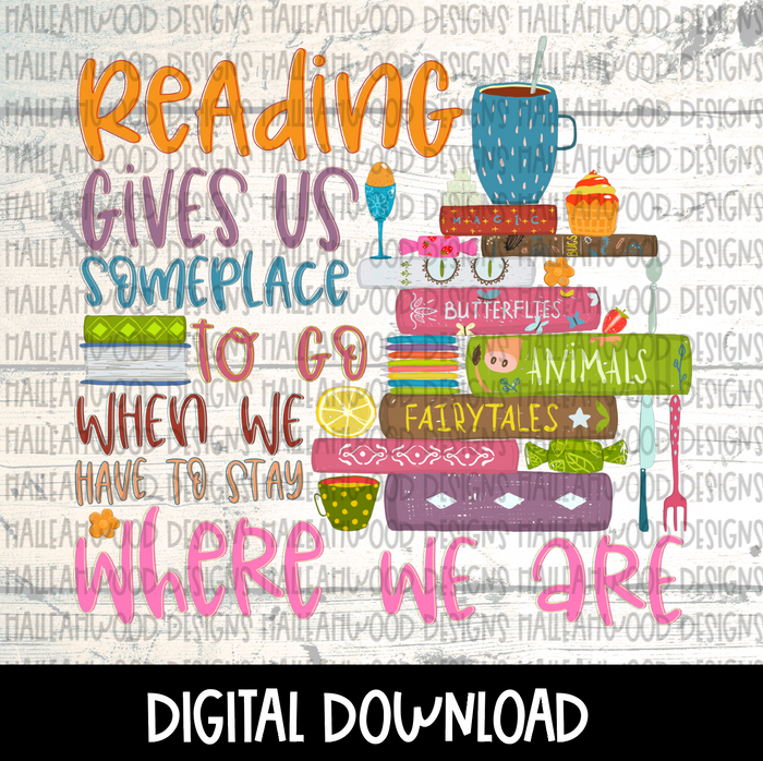 Reading Takes us Somewhere