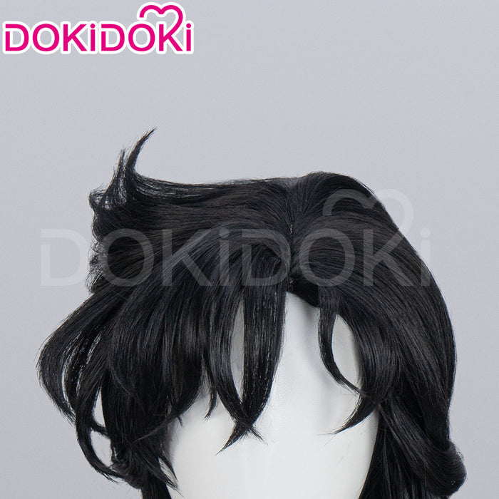 【Ready For Ship】DokiDoki Anime Cosplay Long Black Wig Women With Bangs
