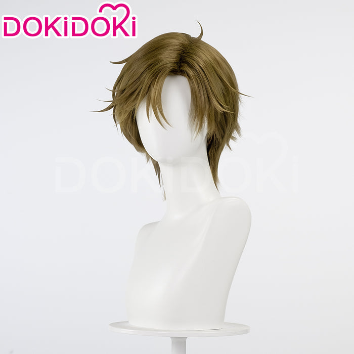 【Ready For Ship】DokiDoki Anime Cosplay Tezukaa Kunimmitsu Wig Short Straight Green Hair
