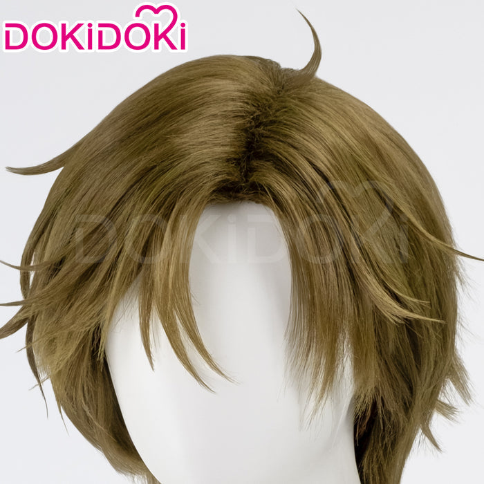 【Ready For Ship】DokiDoki Anime Cosplay Tezukaa Kunimmitsu Wig Short Straight Green Hair