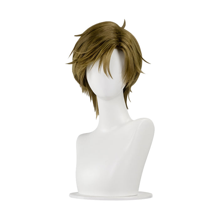 【Ready For Ship】DokiDoki Anime Cosplay Tezukaa Kunimmitsu Wig Short Straight Green Hair