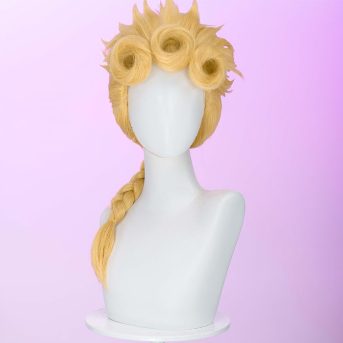 【Ready For Ship】DokiDoki Anime Cosplay Wig Long Yellow Men Hair