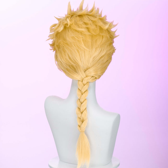 【Ready For Ship】DokiDoki Anime Cosplay Wig Long Yellow Men Hair