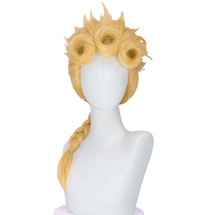 【Ready For Ship】DokiDoki Anime Cosplay Wig Long Yellow Men Hair