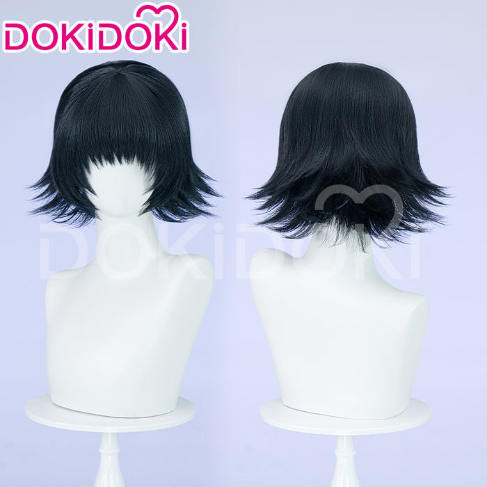 【Ready For Ship】DokiDoki Anime Cosplay Wig Short Black Hair