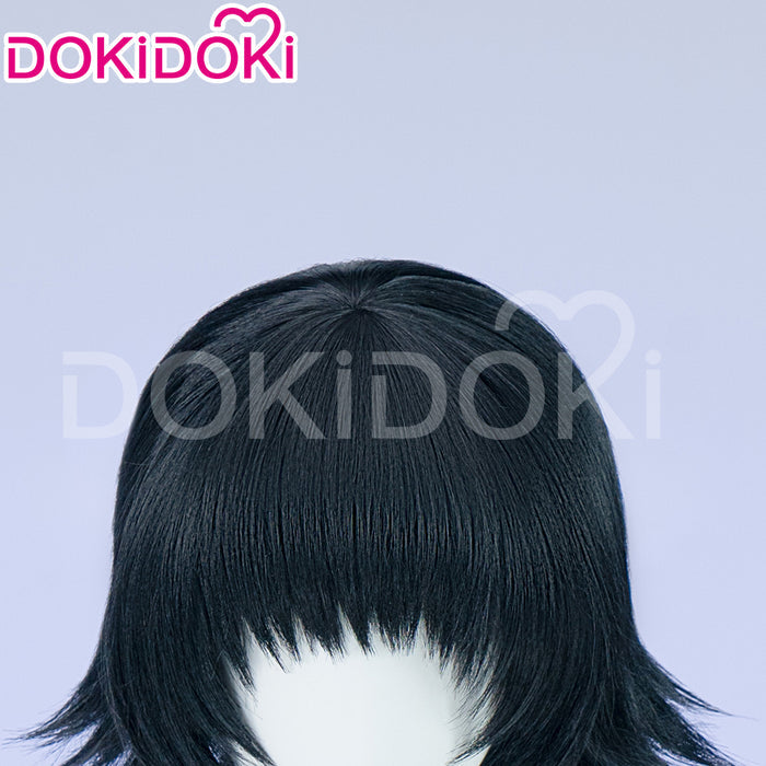 【Ready For Ship】DokiDoki Anime Cosplay Wig Short Black Hair