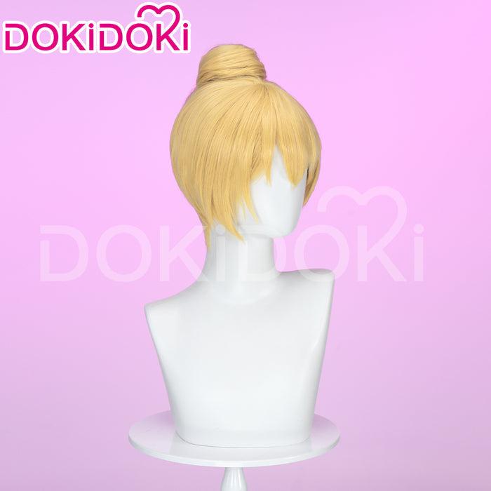 【Ready For Ship】DokiDoki Anime Cosplay Wig Yellow Straight Women Hair