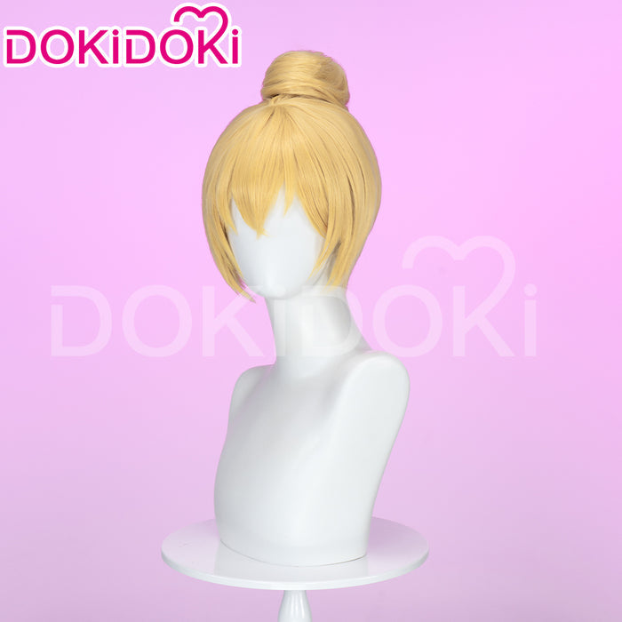 【Ready For Ship】DokiDoki Anime Cosplay Wig Yellow Straight Women Hair