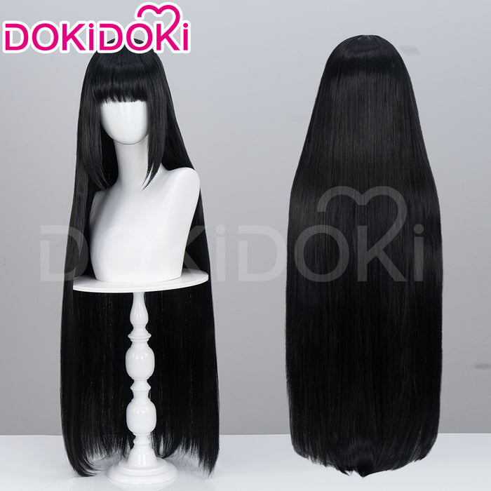 【Ready For Ship】DokiDoki Anime Manga Cosplay Wig Long Straight Black Hair
