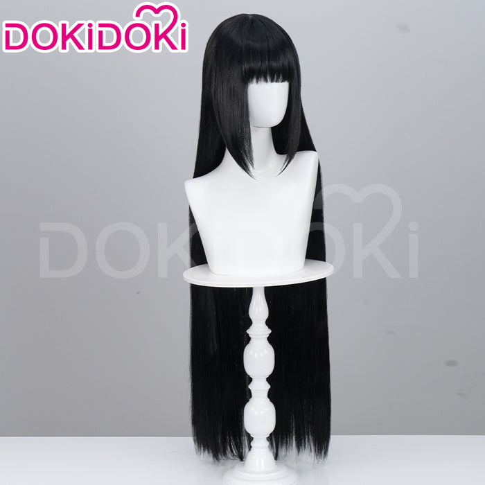 【Ready For Ship】DokiDoki Anime Manga Cosplay Wig Long Straight Black Hair