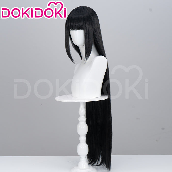 【Ready For Ship】DokiDoki Anime Manga Cosplay Wig Long Straight Black Hair