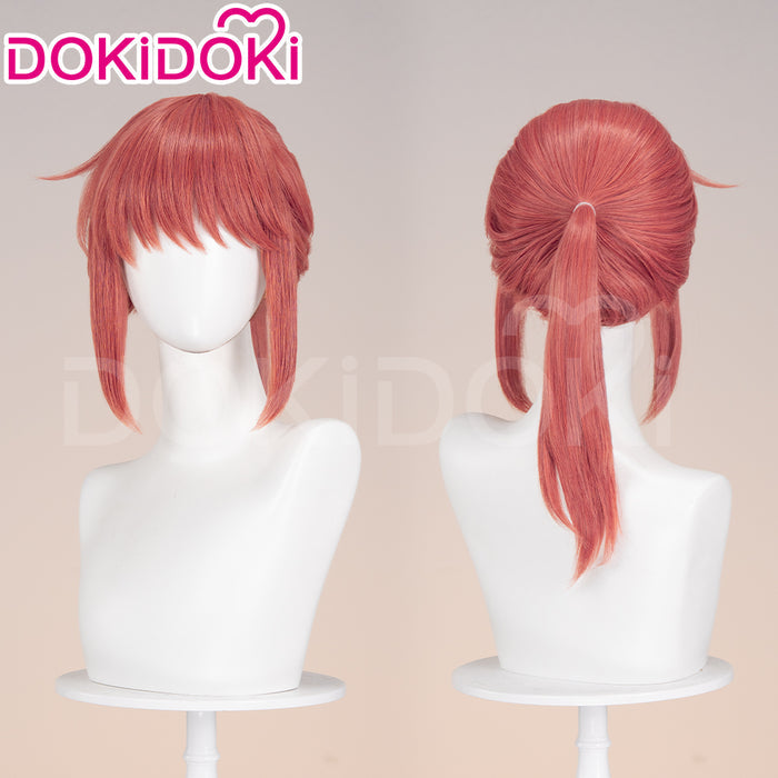 【Ready For Ship】DokiDoki Anime Miss Kobayashi's Dragon Maid Cosplay Kobayashi Wig Long Straight Red Hair