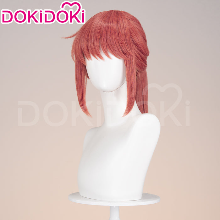 【Ready For Ship】DokiDoki Anime Miss Kobayashi's Dragon Maid Cosplay Kobayashi Wig Long Straight Red Hair