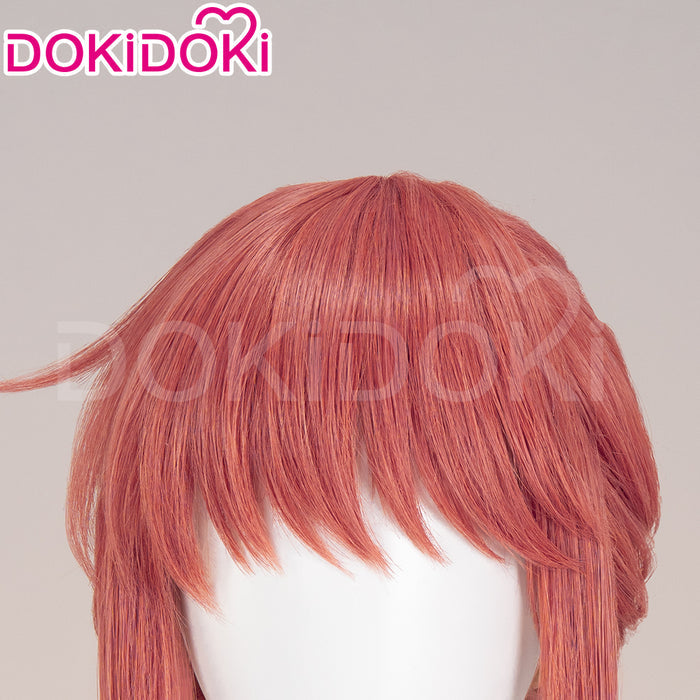 【Ready For Ship】DokiDoki Anime Miss Kobayashi's Dragon Maid Cosplay Kobayashi Wig Long Straight Red Hair