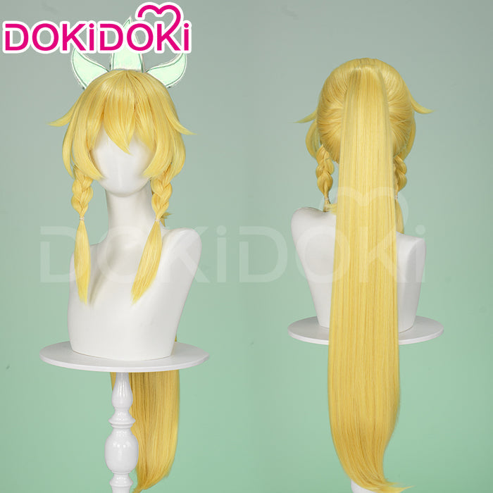 【Ready For Ship】DokiDoki Anime Sword Art Online Cosplay Leafa Wig Long Straight Yellow Hair SAO Kirigaya Suguha