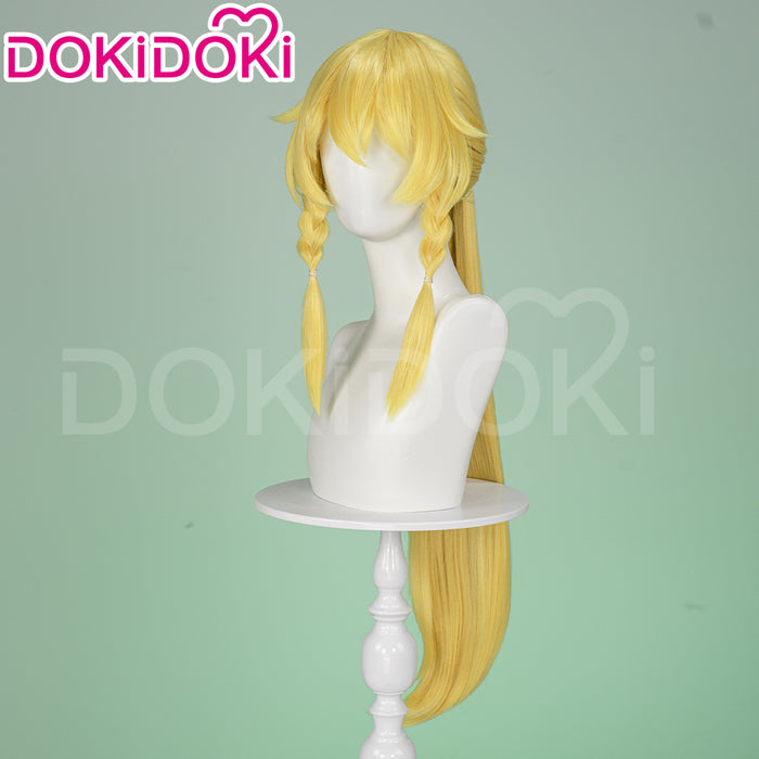 【Ready For Ship】DokiDoki Anime Sword Art Online Cosplay Leafa Wig Long Straight Yellow Hair SAO Kirigaya Suguha