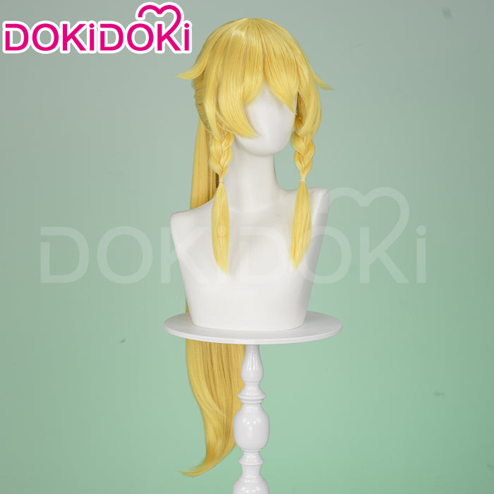 【Ready For Ship】DokiDoki Anime Sword Art Online Cosplay Leafa Wig Long Straight Yellow Hair SAO Kirigaya Suguha