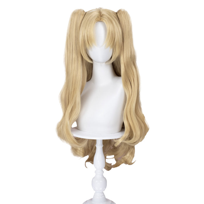 【Ready For Ship】DokiDoki Game Cosplay Fate/Grand Wig Ereshkigal Women Long Blonde / Purple Straight Dark / Light Hair FGO