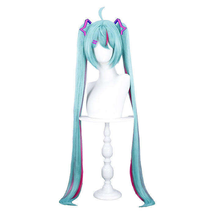 【Ready For Ship】DokiDoki Game Cosplay Wig Long Blue Women Hair