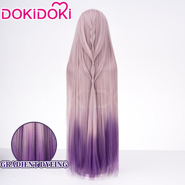 【Ready For Ship】DokiDoki Game Honkai: Star Rail Cosplay The Herta Wig Long Straight Purple SP Herta