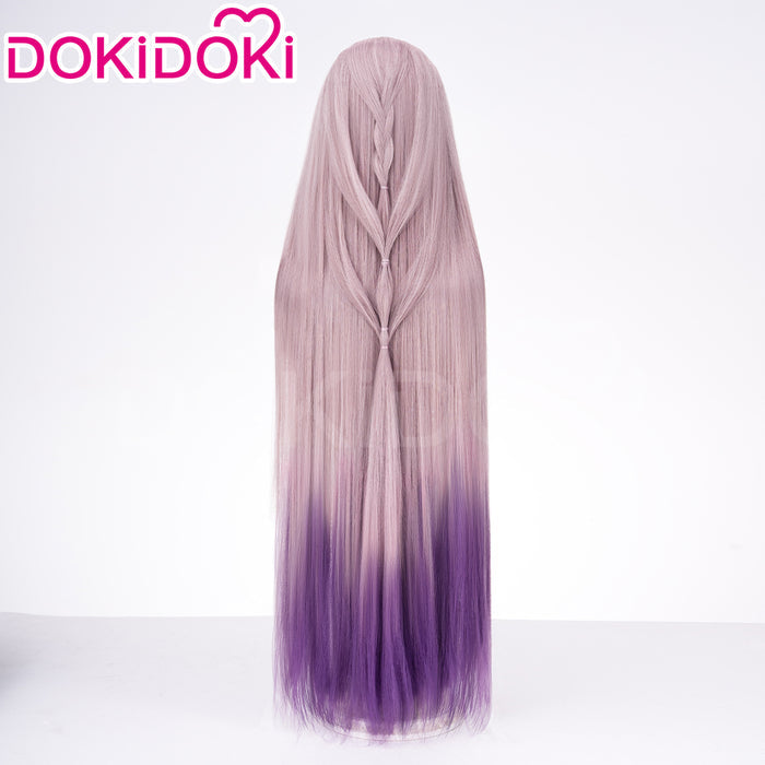【Ready For Ship】DokiDoki Game Honkai: Star Rail Cosplay The Herta Wig Long Straight Purple SP Herta