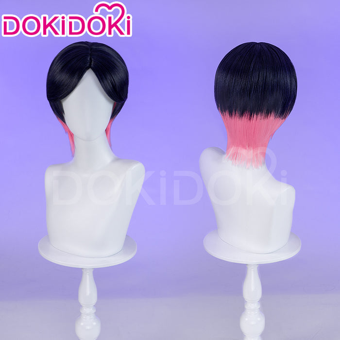 【Ready For Ship】DokiDoki Game Valorant Cosplay Clove Wig Short Straight Hair