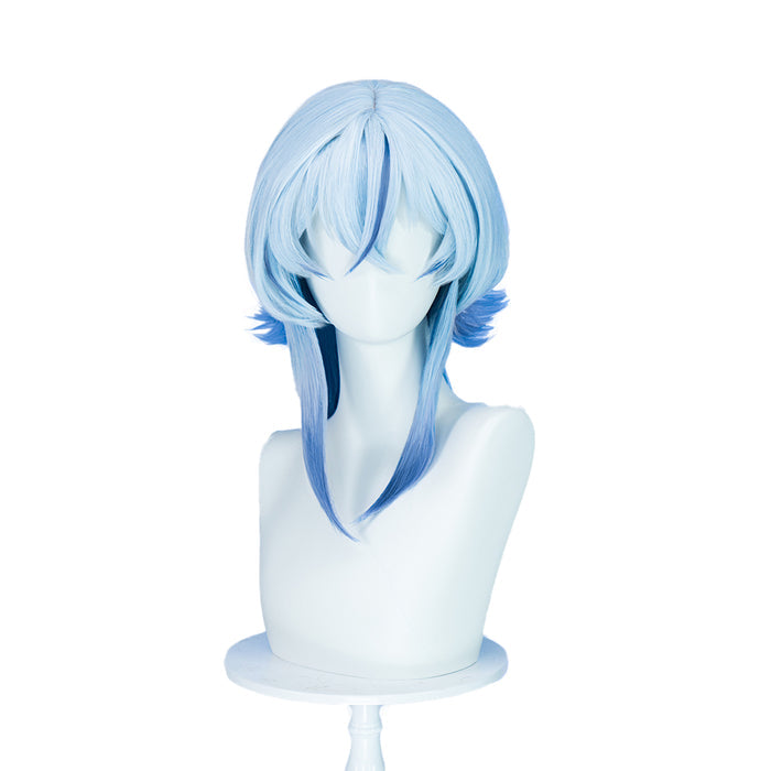 【Ready For Ship】DokiDoki Game Wuthering Waves Cosplay Shorekeeper Wig Straight Blue Women Hair
