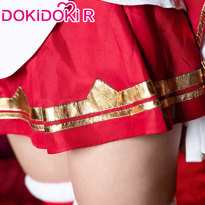 【Ready For Ship】DokiDoki-R Honkai Impact 3rd Cosplay Elysia Costume Winter House Christmas