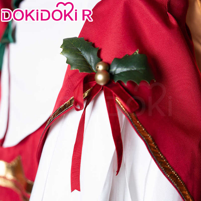 【Ready For Ship】DokiDoki-R Honkai Impact 3rd Cosplay Elysia Costume Winter House Christmas