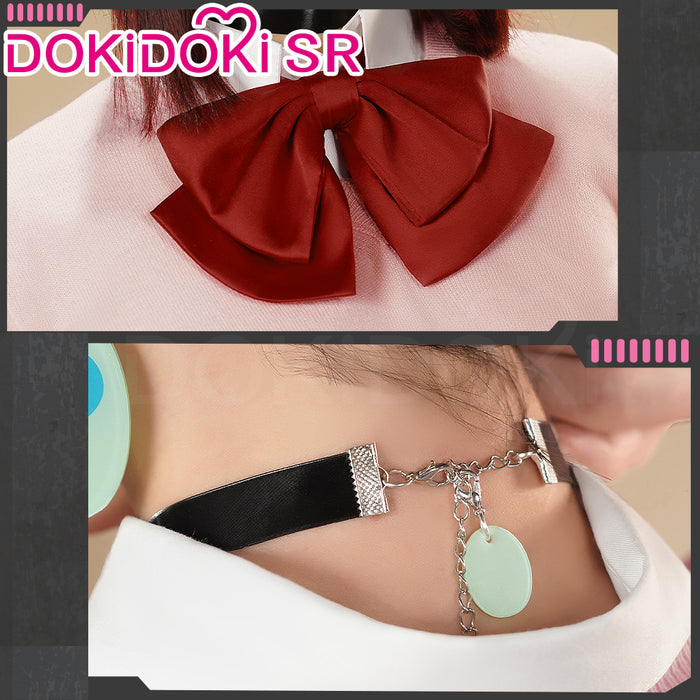 【Ready For Ship】DokiDoki-SR Anime DDD Cosplay Pink Uniform Costume Female Halloween