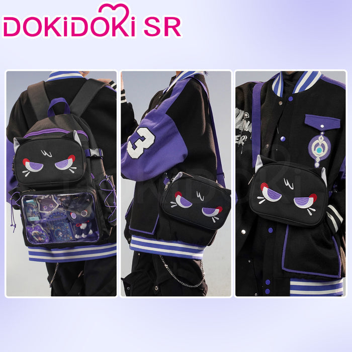 【Ready For Ship】DokiDoki-SR Game Genshin Impact Cosplay Scaramouche Bag Backpack Itabag Cute Wanderer