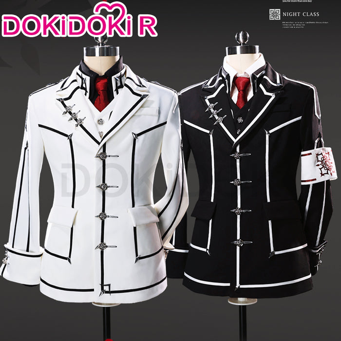 【Ready For Ship】【Last Batch】DokiDoki-R Anime Vampire Knight Cosplay Kiryu Zero / Kuran Kaname Clan Kaname  Costume Uniform