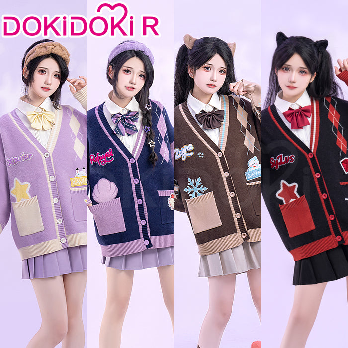【Ready For Ship】【Last Batch】DokiDoki-R Game Love and Deepspace Cosplay Rafayel / Xavier / Zayne / Sylus Sweater Coat Coatigan