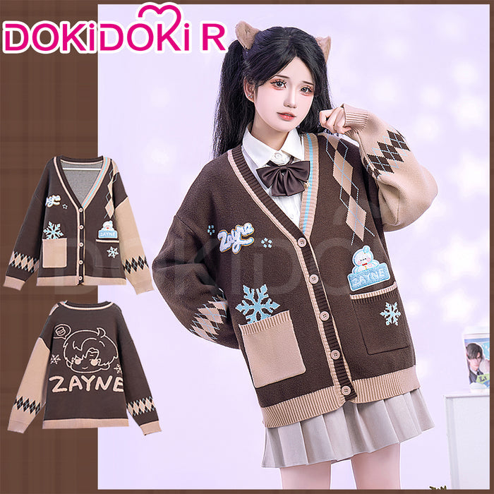 【Ready For Ship】【Last Batch】DokiDoki-R Game Love and Deepspace Cosplay Rafayel / Xavier / Zayne / Sylus Sweater Coat Coatigan
